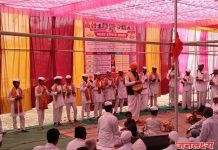 जवखेडे येथे हनुमान मंदिर प्रथम वर्धापन दिनानिमित्त ज्ञानेश्वर पारायण सोहळ्याची सांगता