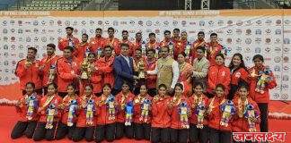 ३८ वी नॅशनल गेम्स खो-खोत महाराष्ट्रचा डबल धमाका महिला व पुरूष संघाला सुवर्णपदक