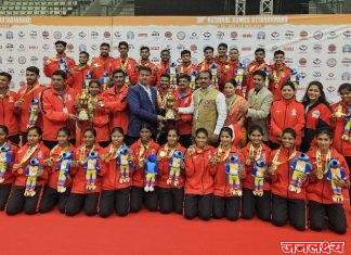 ३८ वी नॅशनल गेम्स खो-खोत महाराष्ट्रचा डबल धमाका महिला व पुरूष संघाला सुवर्णपदक