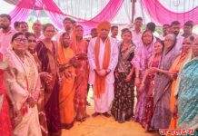 शहाजापूर (फलकेवाडी) येथे महंत रामगीरी महाराज येळीकर यांच्या काल्याच्या किर्तनाने अखंड हरिनाम सप्ताहाची सांगता