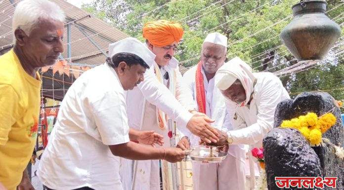 ताजनापुर येथे लक्ष्मण महाराज पाटील यांच्या काल्याच्या किर्तनाने शनैश्वर जयंती जन्मोत्सव सोहळ्याची सांगता