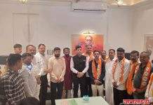 आ. किशोर आप्पा पाटील यांच्या विकास कार्यावर विश्वास ठेवत माळी समाजाचे माजी अध्यक्ष सह आदींचा पक्ष प्रवेश