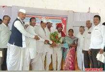 मुख्याध्यापक गोरक्षनाथ दातीर यांचा सेवापुर्ती गौरव सोहळा शेवगाव येथे संपन्न