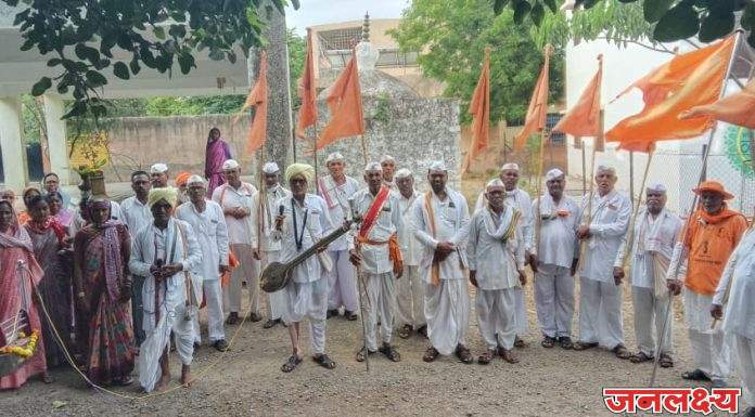तिसगाव,कासार पिंपळगाव टाकळी,कोपरे, परीसरात वाघोलीच्या वै.यादवबाबा दिंडीचे जोरदार स्वागत
