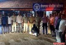 मुस्लिम-हिंदू विद्यार्थीनीवर चाकूचा वार करणाऱ्या नराधमाच्या शेवगाव पोलिसांनी मुसक्या आवळून गजाआड केले