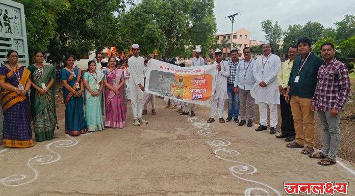 श्री.गो.से. हायस्कुल मध्ये आषाढी एकादशीची दिंडी व वृक्ष दिंडी उत्साहात संपन्न