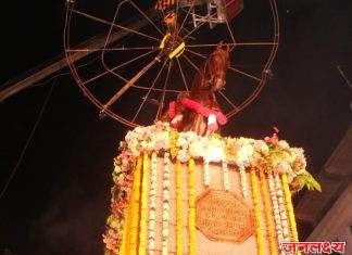 फत्तेपुर आणि तोंडापूर येथे छत्रपती शिवाजी महाराजांच्या अश्वारूढ पुतळ्याचे व शिवसृष्टीचे लोकार्पण – मंत्री शिवेंद्रसिंहराजे भोसले यांच्या हस्ते अनावरण