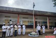 हुडको पिंप्राळा येथे ज्ञानसाधना प्राथमिक व माध्यमिक विघालयात स्वातंत्र्य दिन साजरा