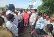 पाचोरा तालुक्यात अतिवृष्टीमुळे नुकसान झालेल्या शेतकऱ्यांना लवकरच मदत दिली जाईल.पालकमंत्री गुलाबराव पाटील