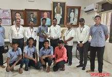 पाचोरा येथील श्री.गो.से. हायस्कूल, पाचोरा शासकीय जिल्हास्तरवर बास्केटबॉल स्पर्धेत मुलांचा संघ उपविजेता ठरला