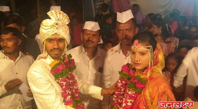 इंदुरीकराच्या शाही साखर पुड्याला जोरदार झटका, त्यांच्याच आदर्श घेऊन जवखेडे येथे साखर पुडयातच साधेपणाने लग्न सोहळा संपन्न 