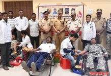 छत्रपती संभाजीनगर ग्रामीण पोलिसांकडून संविधान दिन साजरा — रक्तदानातून २६/११ शहीदांना अभिवादन