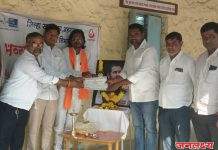 स्व.राजीव राजळे यांच्या जयंती निमित्त न्यु इंग्लिश स्कूल येथे ४७ बॅगा रक्तदान संकलन