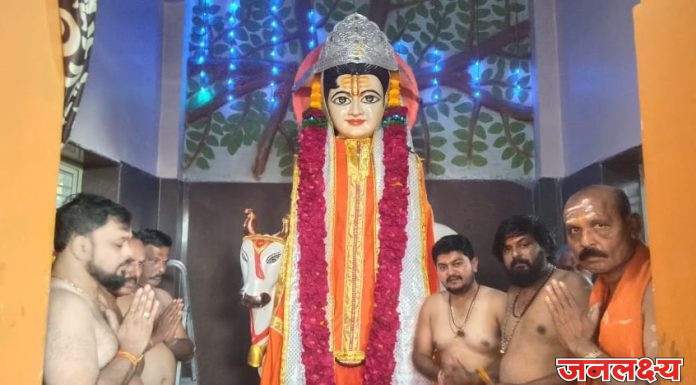 श्री क्षेत्र मढी येथिल एकमुखी दत्त श्रीपाद वल्लभ देवस्थान मध्ये मोठ्या उत्साहात महायज्ञ सोहळा संपन्न