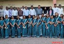 नवजीवन विद्यालय पाचोरा येथे बीएड छात्र अध्यापकांचा निरोप समारंभ संपन्न