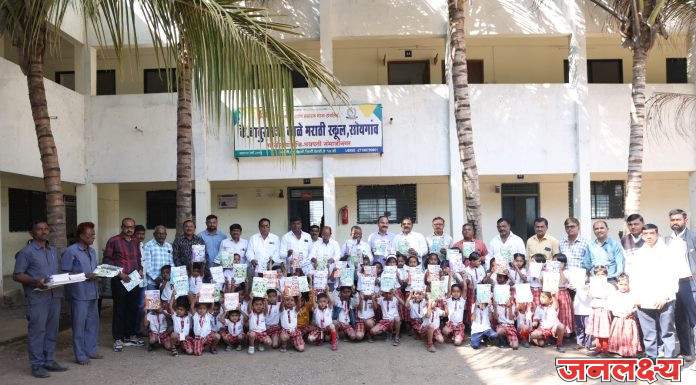 शिंदे गट वगळता दानवे, पवार व काळे यांच्या वाढदिवसानिमित्त पंचसूत्री कार्यक्रम संपन्न