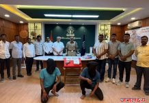 रोहित पवार यांच्या वर गोळीबार करणारऱ्या तिन आरोपींच्या गावठी कट्टयासह स्थानिक गुन्हे शाखेने मुसक्या आवळल्या