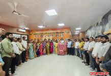 भारतरत्न श्रद्धेय अटल बिहारी वाजपेयी यांची जयंती १०१ वी जयंती भाजप कार्यालय येथे साजरी