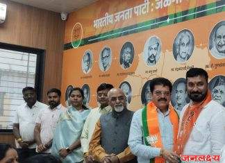 भास्करराव पाटील व प्रमोद शिंपी यांचा भाजप प्रवेश