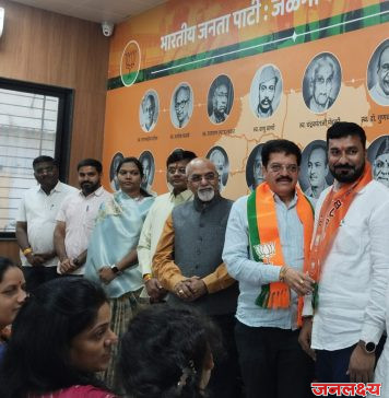 भास्करराव पाटील व प्रमोद शिंपी यांचा भाजप प्रवेश
