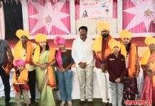 वैद्यकीय क्षेत्रात उल्लेखनीय काम करणाऱ्या मान्यवर डॉक्टरांचा मीरीतील राजयोग मंगल कार्यालयात सपत्नीक सन्मान सोहळा संपन्न