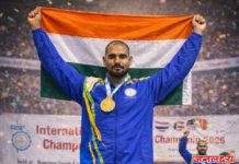 खान्देशच्या मातीचा सिंह गर्जला! आंतरराष्ट्रीय कुस्तीमध्ये हितेश पाटील यास सुवर्ण पदक
