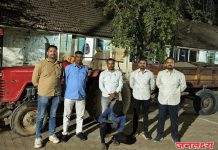 अवैध रीत्या वाळु तस्करी करणाऱ्या माफियाच्या विरोधात गुन्हे शाखेची धडक कारवाई,वाळू तस्करी करणाऱ्या आरोपीकडून 5,10,000 रुपये किंमतीचा मुद्देमाल जप्त