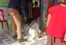 दिव्यांग उमेदवार जखमी; निवडणूक विभागाच्या नियोजनावर प्रश्नचिन्ह