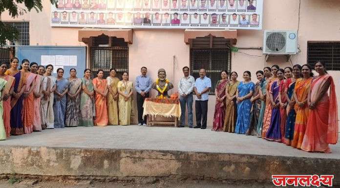 श्री.गो.से.हायस्कूल येथे छत्रपती शिवाजी महाराज जयंती उत्साहात साजरी