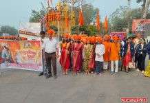 गुरुकुल विद्यालयाचे प्राचार्य, शिक्षक व विद्यार्थ्यांनी शिवप्रतिमेचे पूजन करून मोठ्या उत्साहात पाचोरा येथील शिवरॅलीत सक्रिय सहभाग