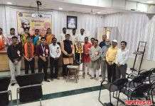 चोपडा महाविद्यालयात शिवजयंती कार्यक्रम उत्साहात साजरा