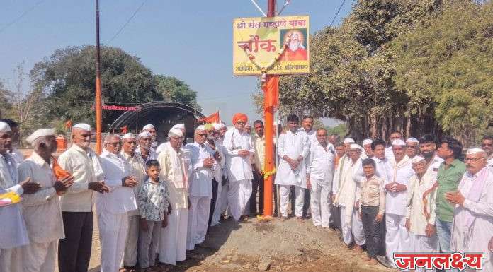 राघो हिवरे येथे संत गव्हाणे बाबा यांच्या ३१व्या नारळी सप्ताहाची ज्ञानेश्वर माउली कराळे यांच्या काल्याच्या किर्तनाने सांगता