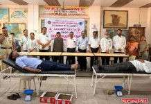 दादासाहेब डॉ. सुरेश. जी पाटील महाविद्यालय, चोपडा येथे महारक्तदान शिबिरास प्रचंड प्रतिसाद (80 रक्त पिशव्यांचे संकलन)