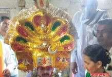 पारध येथील बालाजी चैत्र नवरात्र महोत्सवात महादेव स्वारी व लोकनाट्याने रंगली भक्ती-मनोरंजनाची सांगड
