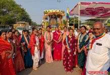 तिसगाव येथे जैनांचे २४ वे तिर्थंकर वर्धमान महावीर जयंती महोत्सव सोहळा मोठ्या उत्साहात संपन्न