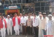 राहुरी पोट निवडणुकीतील महाविकास आघाडीचे उमेदवार गोविंद मोकाटे यांच्या प्रचाराचा वृद्धेश्वर येथे शुभारंभ संपन्न