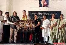 मुख्याध्यापक सुनील वानखेडे सर यांचा सेवानिवृत्ती समारंभ उत्साहात