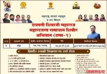 नांद्रा येथे उद्या ‘समाधान शिबिरा’चे आयोजन; शासकीय योजनांचा लाभ एकाच छताखाली मिळणार