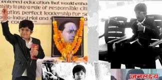 सु. भा. पाटील प्राथमिक विद्यामंदिर पाचोरा येथील विद्यार्थी विधान जयश्री कोमल वाघ याने साकारली डॉ. बाबासाहेब आंबेडकर यांची वेशभूषा; संविधान हाती घेऊन जिंकली सर्वांची मने