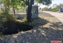 रस्त्यालगतची धोकादायक विहीर; सुरक्षेचा प्रश्न ऐरणीवर