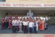 शिंदे इंटरनॅशनल स्कूल ची शतप्रतिशत परंपरा कायम