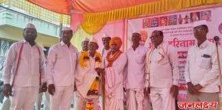 सुलतानपूर खुर्द(फलकेवाडी) येथे महंत रामगिरी महाराज येळीकर यांच्या काल्याच्या किर्तनाने अखंड हरिनाम सांगता