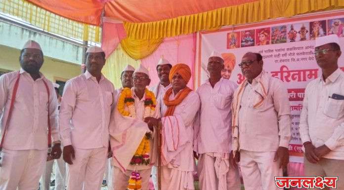 सुलतानपूर खुर्द(फलकेवाडी) येथे महंत रामगिरी महाराज येळीकर यांच्या काल्याच्या किर्तनाने अखंड हरिनाम सांगता