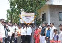 नगरपंचायत अंतर्गत सुमारे १ कोटी २५ लाख रुपयांच्या विविध विकास कामांचे भूमिपूजन