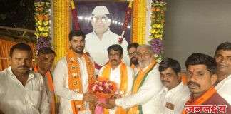 राहुरी विधानसभा पोट निवडणुकीत अपक्ष उमेदवार सुर्यभान उर्फ सुरेश दत्तात्रय लांबे यांचा भाजप उमेदवार अक्षय कर्डिले यांना जाहीर पाठिंबा