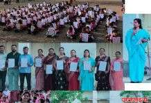 लिनेस क्लब पाचोराच्या माध्यमातून श्री.सु.भा.पाटील प्राथमिक विद्यामंदिर पाचोरा येथे बालसंस्कार शिबिर उत्साहात संपन्न
