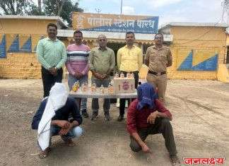 पारध पोलिसांची वालसावंगी, वाढोणा, शेलूद येथे अवैध दारू विक्रेत्यांवर धडाकेबाज कारवाई