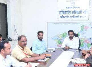 जिल्हाधिकाऱ्यांनी घेतला पाचोरा तालुकास्तरीय सर्व विभागांचा कामकाज आढावा प्रलंबित प्रश्न तात्काळ सोडविण्याचे निर्देश
