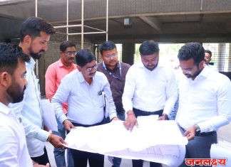 पाचोरा उपविभागीय कृषी कार्यालय बांधकाम व नगररचना योजनांच्या कामांची जिल्हाधिकारी यांनी केली पाहणी
