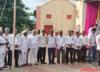कासार पिंपळगाव येथील छत्रपती शिवाजी विद्यालयात ८० वा स्वातंत्र्य दिन साजरा
